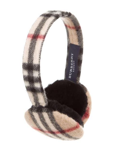 burberry earing|Burberry ear muffs.